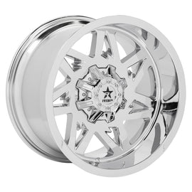RBP 71R Avenger 20x10 8x165.1 BP / 4.5 BS -25mm Offset 121.3mm CB (Hub Centric) Chrome Wheel 71R-2010-86-25C-D