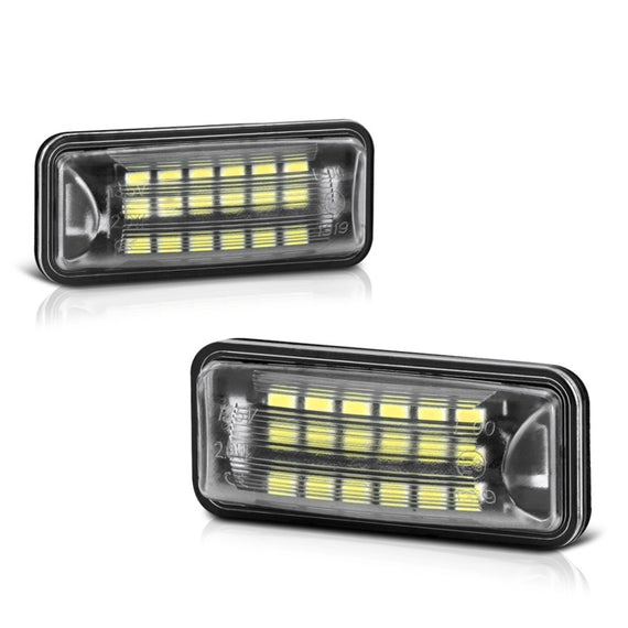 xTune 13-18 Subaru BRZ T10 Connector LED License Plate Bulb Assembly White 5500K LAC-LP-SWRX08 -Pair 9045127