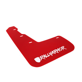 Rally Armor 15-21 Subaru WRX/STI Red Mud Flap White Altered Font Logo MF32-UR-RD/WH-X