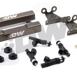 DeatschWerks Subaru side feed to top feed fuel rail conversion kit and 850cc fuel injectors for  V5-6 99-00 wrx/STI 2.0T