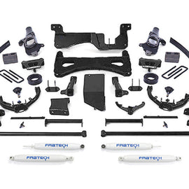 Fabtech 07-08 GM C/K2500HD 8in Perf Sys w/Perf Shks K1030