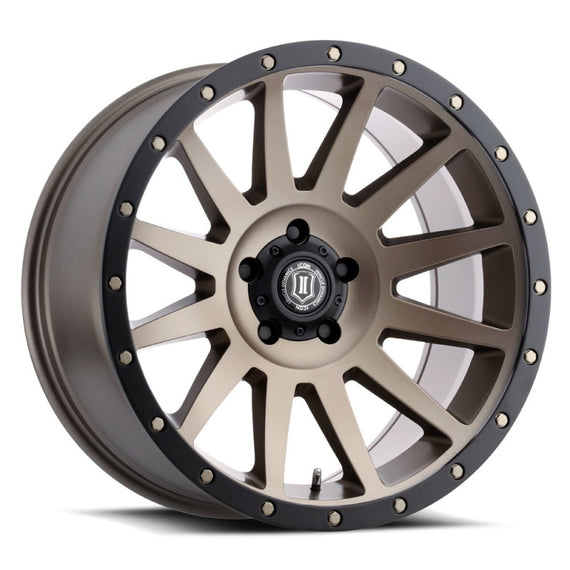ICON Compression 20X10 / 6x135 / -19MM / 4.75in BS / 87.10mm Bore - Bronze Wheel 2020106347BR
