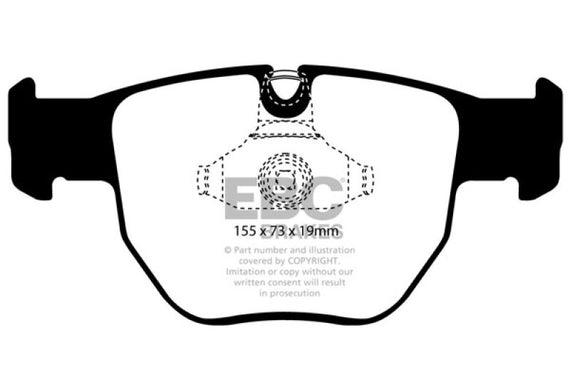 EBC 03-05 Land Rover Range Rover 4.4 Ultimax2 Front Brake Pads UD992