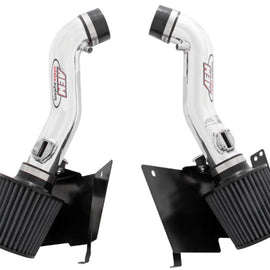AEM 07 350z Polished Dual Inlet Cold Air Intakes w/ Heat Sheilds 21-677P