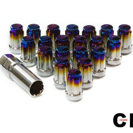 CPR L35 12x1.5 BURNT BLUE LUG NUTS 20pc CPR-L351215BB