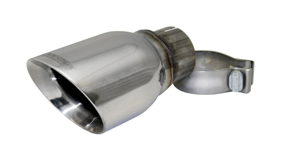 Corsa Single Universal 2.5in Inlet / 4in Outlet Polished Pro-Series Tip Kit TK004