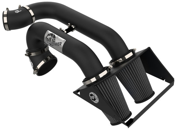 aFe Magnum FORCE Stage-2 Pro DRY S Cold Air Intake System 15-17 Ford F-150 V6 2.7L (tt) 51-22642-B