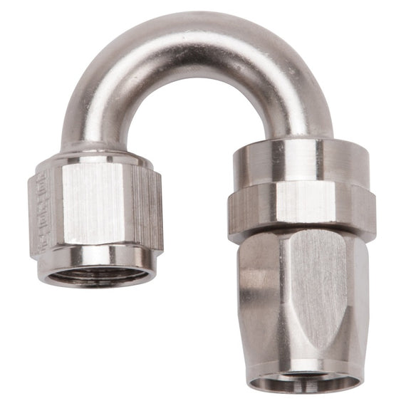 Russell Performance -8 AN Endura 180 Degree Full Flow Swivel Hose End (With 3/4in Radius) 613511