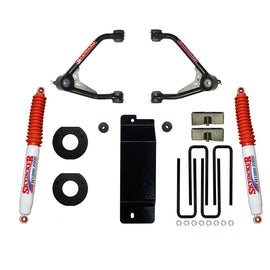 Skyjacker 2014-2016 GM 1500 4WD (w/Alum or Steel UCA) 3.5-4in UCA Lift Kit w/Rear Hydro 7000 Shocks C14350PAH
