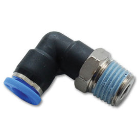 Vibrant Male Elbow Pneumatic Vacuum Fitting (1/8in NPT Thread) - for use with 1/4in (6mm) OD tubing 2667