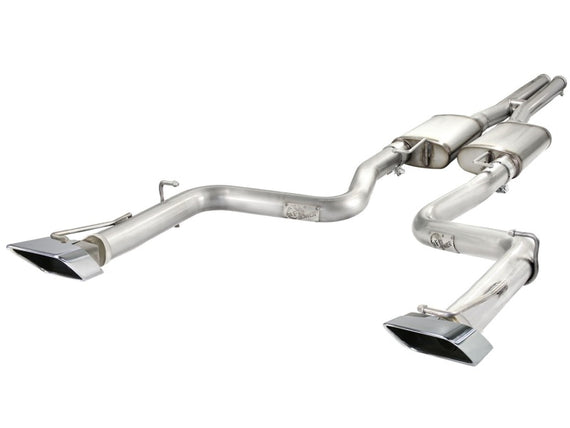 aFe MACHForce XP Exhausts Cat-Back SS-409 EXH CB Dodge Challenger SRT-8 08-12 V8-6.1/6.4L 49-42028