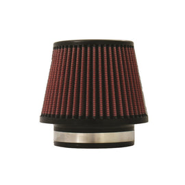 Injen High Performance Air Filter - 4.50 Black Filter 6.75 Base / 5 Tall / 5 Top X-1018-BR