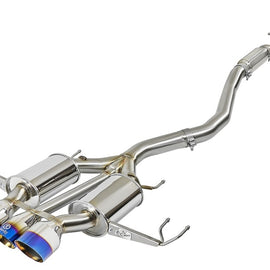 AFE TAKEDA EXHAUST 2017-21 HONDA CIVIC TYPE-R CTR 2.0L TURBO 2.0T CATBACK SYSTEM 49-36616-L