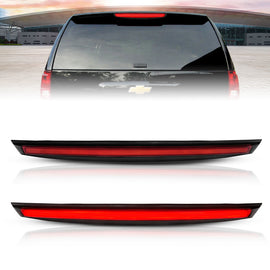 ANZO 2007-2014 Chevrolet Suburban 1500 LED 3rd Brake Light Black Housing Red Lens w/ Spoiler 1pc 531110