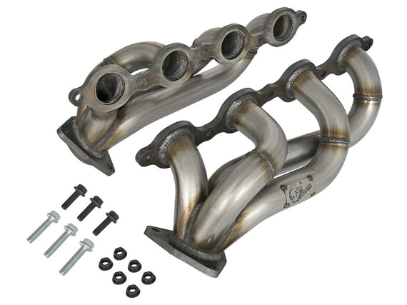 aFe Twisted Steel Headers 14-15 GM Silverado/Sierra 1500 V8 5.3L6.2L 48-44003