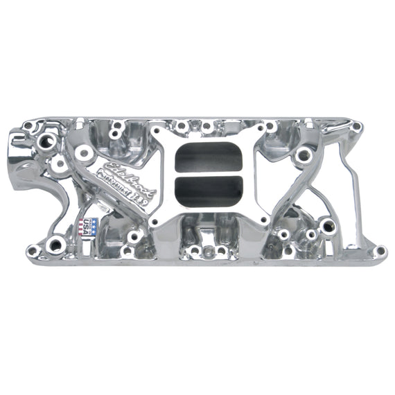 Edelbrock Perf 289 w/ O EGR Polished Manifold 21211