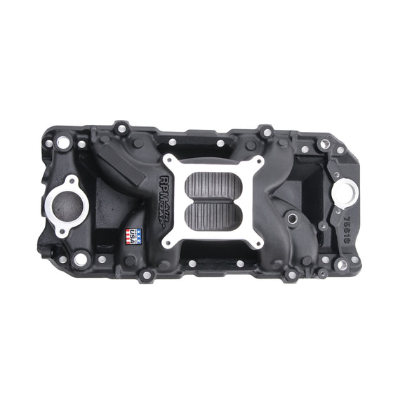 Edelbrock Intake Manifold Nascar Edition RPM Air-Gap for Big-Block Chevy 396-502 w/ Oval Ports 75613