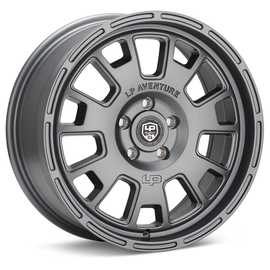 LP Aventure LP7 17x8 5-100 ET38 Light Grey Wheel LP7178510038LG