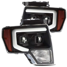 AlphaRex PRO Series Headlights w/ Sequential Signal for 2009-2014 Ford F-150 880199