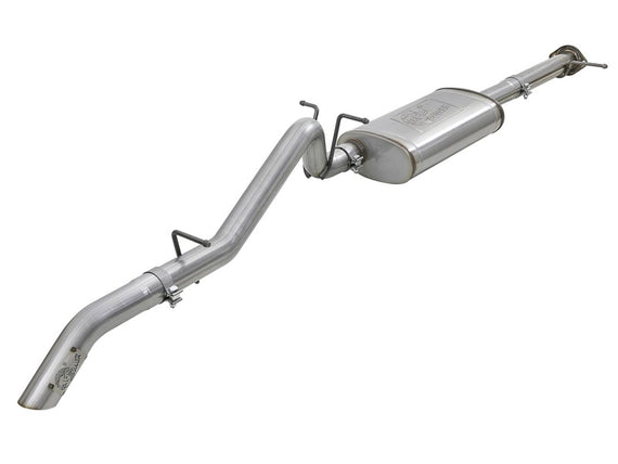 aFe MACH Force-Xp Hi-Tuck 3in. 409 SS C/B Exhaust 15-18 GM Colorado/Canyon L4-2.5L/V6-3.6L - Raw Tip 49-44099