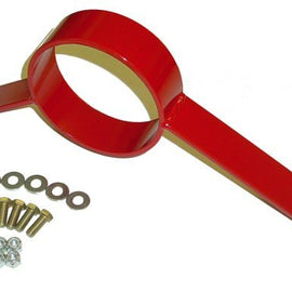 BMR 79-03 Fox Mustang Driveshaft Safety Loop - Red DSL008R