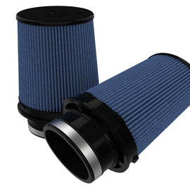 aFe Black Series Replacement Filter w/ Pro 5R Media 4-1/2x3IN F x 6x5IN B x 5x3-3/4 Tx7IN H - (Pair) 24-90111-MA