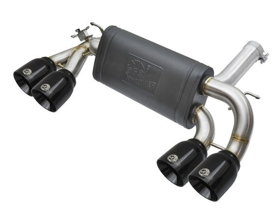 aFe MACHForce XP 3in - 2 1/2in Axle Back 304SS Exhaust w/ Black Tips 16-17 BMW M2 (f87) 49-36333-B
