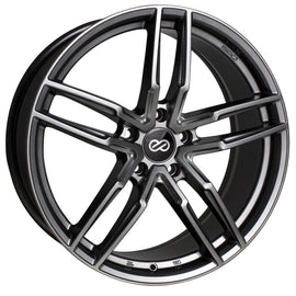 Enkei SS05 17x7.5 5x100 45mm Offset Hyper Gray Wheel 511-775-8045GR