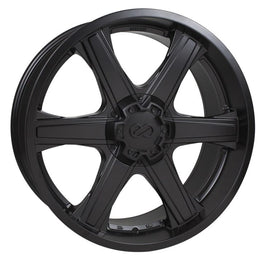 Enkei BHAWK 18x8.5 6x139.7 30mm Offset 78mm Bore Black Wheel 503-885-8330BK