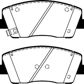 EBC 2019+ Genesis G70 2.0L Turbo Greenstuff Front Brake Pads DP22358