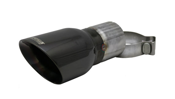 Corsa Single Universal 3.0in Inlet / 4.0in Outlet Black PVD Pro-Series Tip Kit TK006BLK