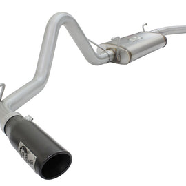 aFe MACH Force XP 2.5in Cat-Back Stainless Steel Exhaust System w/Black Tip Toyota Tacoma 13-14 2.7L 49-46024-B