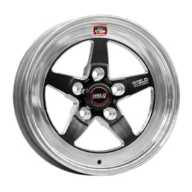 Weld S71 15x8.33 / 5x4.75 BP / 3.5in. BS Black Wheel (Low Pad) - Non-Beadlock 71LB-508B35A