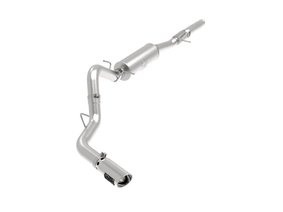 aFe Apollo GT Series 4in 409SS Cat Back Exh System Polished Tip 14-18GM for Silv 49-44116-P