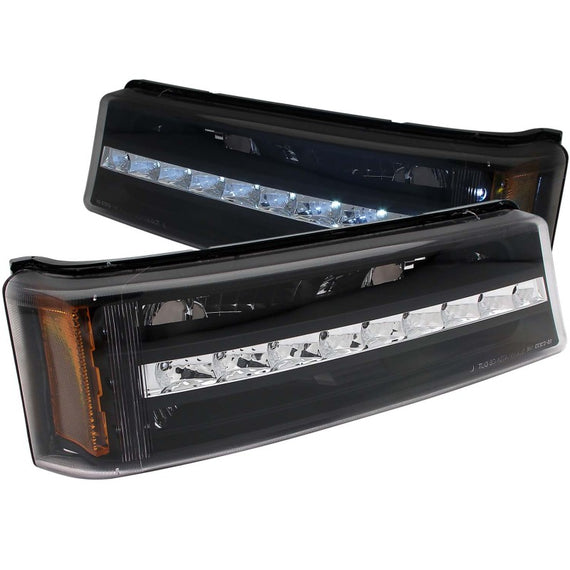 Anzo 511067 Pair of 2 Amber Parking/Signal Lights for 03-06 Avalanche/Silverado 511067