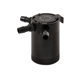 MISHIMOTO BAFFLED 3-PORT OIL CATCH CAN/TANK/AIR-OIL SEPARATOR MMBCC-CBTHR-BK BK MMBCC-CBTHR-BK