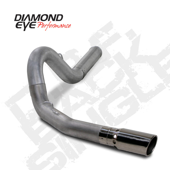 Diamond Eye KIT 5in DPF-BACK Single SS: 2011-2015 CHEVY 6.6L 2500/3500 K5162S