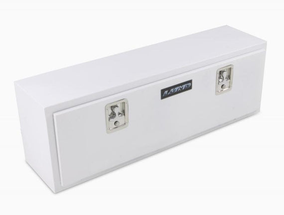 Lund Universal Steel Top Mount Storage Box - White 86148