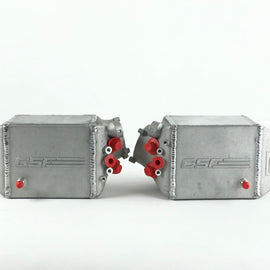 CSF 12-16 BMW M5 (F10) / 12-18 BMW M6 (F06/F12/F13) Twin Charge-Air-Cooler Set - Raw Finish 8109R