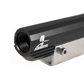 Aeromotive Black Top Feed Fuel Rails ORB-08 Ports 14169 For Subaru WRX 02-14 14169