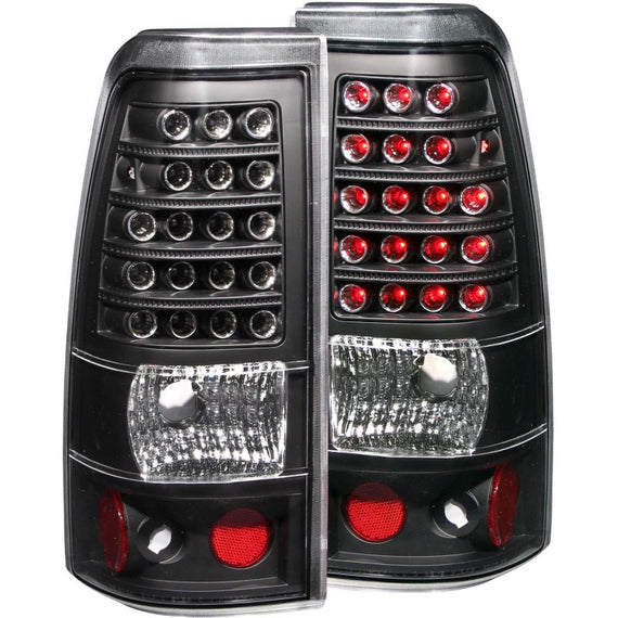 Anzo 311009 Black LED Tail Lights for 03-06 Chevrolet Silverado1500/2500HD 311009
