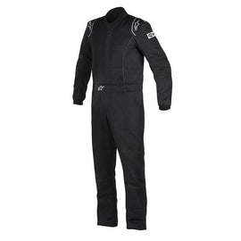 ALPINESTARS KNOXVILLE SUIT BLK SZ 50 SFI 3.2A LVL 5/FIA 2-LAYER BOOT-CUT