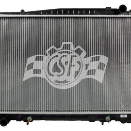 CSF 03-04 Infiniti M45 4.5L OEM Plastic Radiator 3395