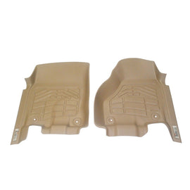 Westin 12-18 Ram Crew Cab/Mega Cab (two retention hooks) Wade Sure-Fit Floor Liners Front - Tan 72-130043