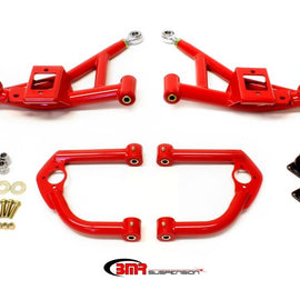 BMR Suspension AA032R Control Arms Tubular Front Upper & Lower Steel Red NEW AA032R