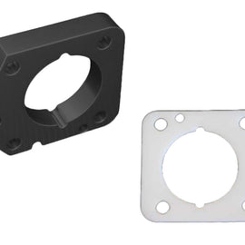 Torque Solution Throttle Body Spacer (Black) - 06-11 Honda Civic LX/EX/DX R18 TS-TBS-013BK