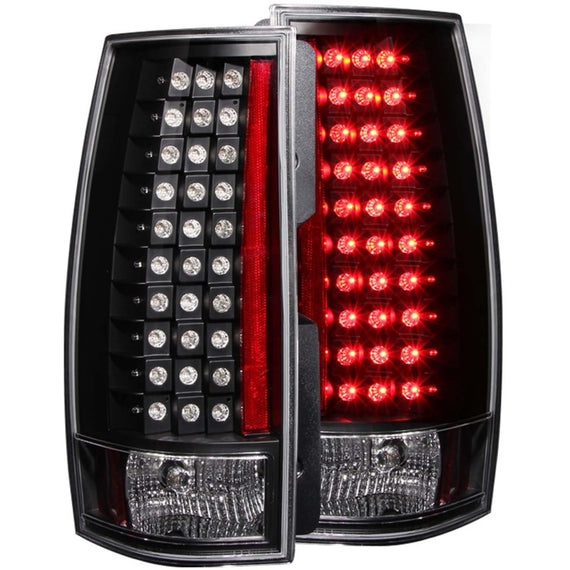 Anzo 311142 Black G4 Tail Light for 07-2013 Suburban 1500/2500/Tahoe/Yukon 311142