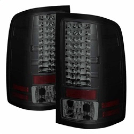 5078186Spyder Auto (ALT-YD-GS07-LED-BSM) LED Tail Lights For GMC Sierra 07-13 5078186