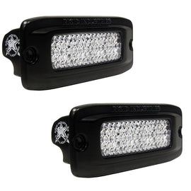 Rigid Industries SR-Q PRO LED Flood Diffused Flush Mount Backup Lights 980033 980033