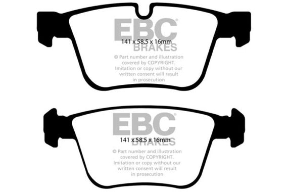 For Mercedes-Benz CL63 AMG 2012-2014 EBC DP41942R Yellowstuff Rear Brake Pads DP41942R